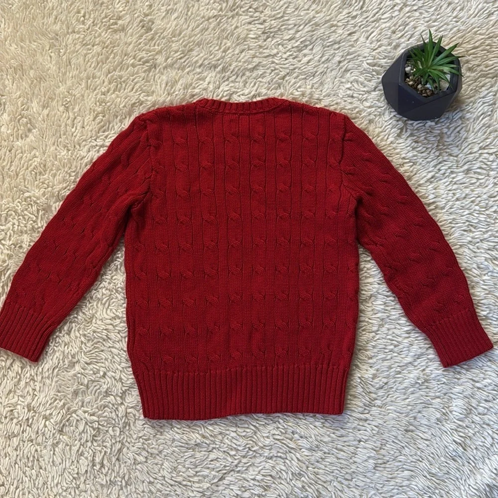 NWOT Polo Ralph Lauren Cable-Knit Cotton Sweater for kid size 4